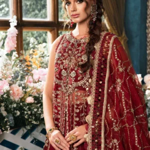 3 Piece Unstitched Embroidered Suit | BD-2807