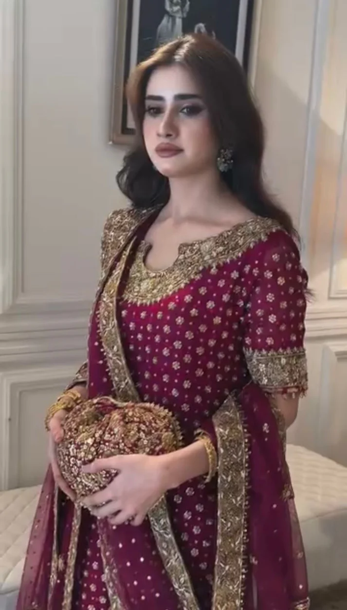 Crimson Elegance Formal Maxi