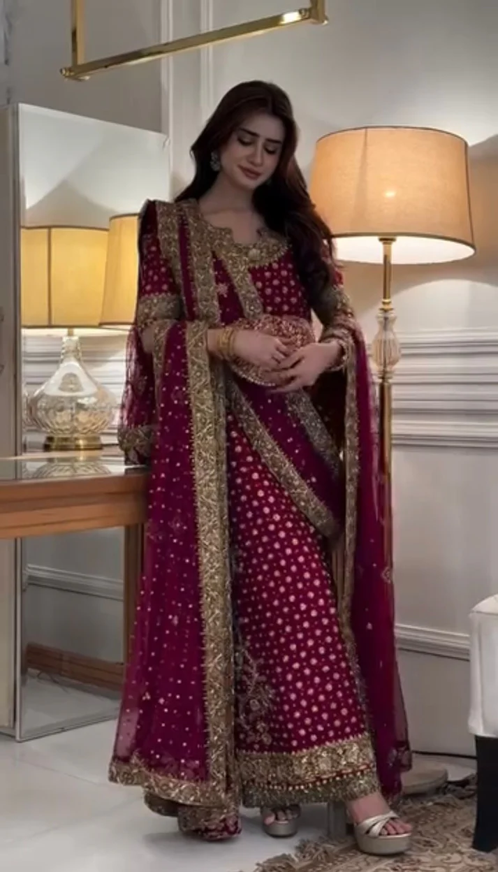 Crimson Elegance Formal Maxi - Image 2