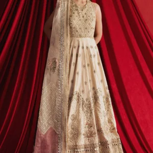 Ivory Grace – Handcrafted Formal 3-Piece Dress