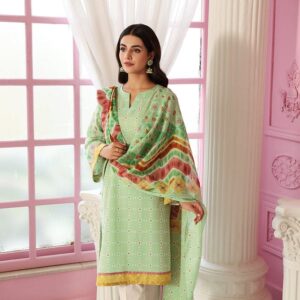 Nishat Lawn 3 Piece - Printed Suit - 42101547-R