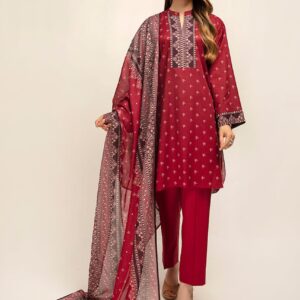 Nishat Lawn 3 Piece - Printed Suit - 42201366-R