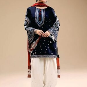 JAZMIN DHANAK 3PC | UNSTITCHED | D#3207