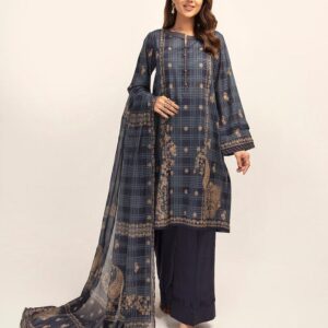 Nishat Lawn 3 Piece - Printed Suit - 42201356-R