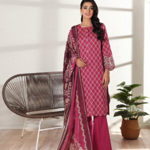 Nishat Lawn 3 Piece - Printed Suit - 42101534-R.